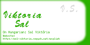 viktoria sal business card